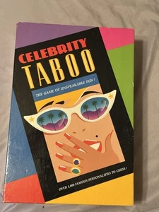 Celebrity Taboo Board Game Pre-Owned - Picture 1 of 5