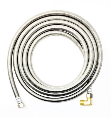 Shark Premium 10 FT Stainless Steel Dishwasher Hose - Burst Proof Water Suppl... - Image 1 of 4