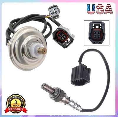 Juego de 2 sensores de oxígeno aguas arriba + abajo para Mazda 3 2007-2009 2,3 L L4 turboalimentado Foto 1 de 4