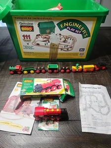 Brio Holz Ingenieure Spielset plus Zug Vintage siehe Beschreibung - Bild 1 von 24