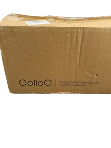 OolloO Adjustable Deep Tissue Massage & Triggerpoint Release Roller Blue White - Picture 1 of 3