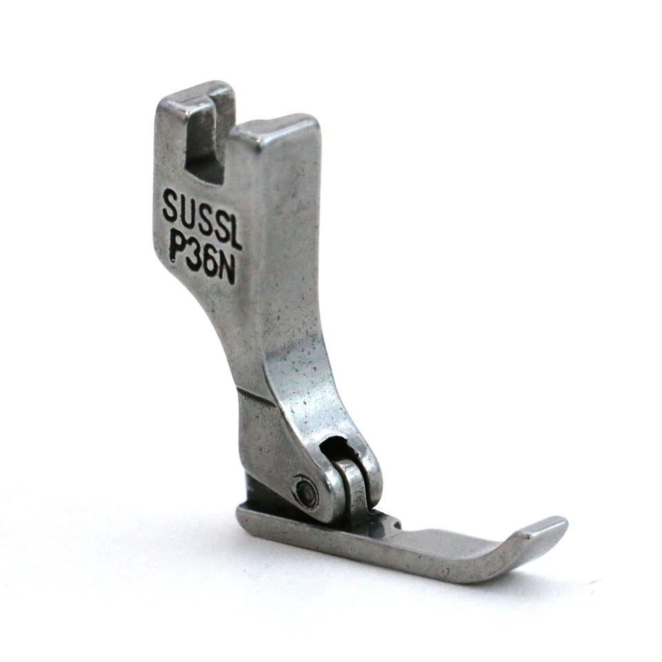 Pie de cordón derecho Janome 767414009 para 1600P Sussl serie P36N caña alta Mac Foto 1 de 1