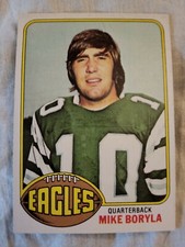 1976 Topps Mike Boryla NRMT card #321