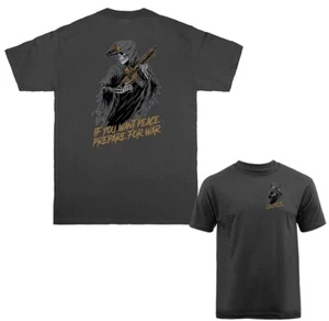 Camiseta Prepárate para la Guerra Militar Ejército Marines Operaciones Especiales Armas Tácticas - Imagen 1 de 17