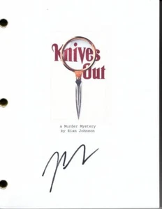 Cuchillos autografiados firmados por Rian Johnson Safdie ¡¡RAROS!!! - Imagen 1 de 1