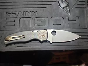 Spyderco Shaman C229GP S30V Folding Knife Custom - Picture 1 of 5