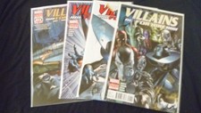Villains for Hire, 1-4, Complete Set, Great Condition