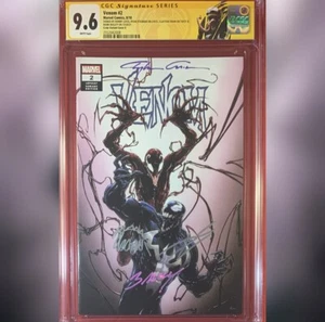 VENOM #2 CRAIN VARIANT COVER A CGC 9.6 SS STEGMAN CATES CLAYTON CRAIN BAGLEY - Bild 1 von 1