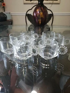 Set di 8 tazze da sorso e snack vintage palline e costole - Foto 1 di 6
