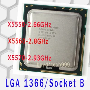 Procesador CPU de cuatro núcleos Intel Xeon X5550 X5560 X5570 LGA 1366/Socket B - Imagen 1 de 4