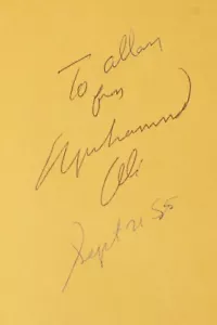 Prayer and Al Islam by Imam Warithuddin Muhammad 1982 Signed by Muhammad Ali - Picture 1 of 7