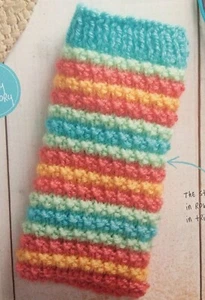 Stripy Glasses Cosy Cover Case DK KNITTING PATTERN - Picture 1 of 2