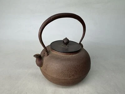 Y8940 TETSUBIN Железный чайник чайник с подписью Япония старинный чай cereony sencha - Изображение 1 из 4