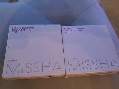 Funda de cojín MISSHA M Magic duradera #21 beige natural Foto 1 de 4