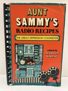 Vintage 1975 Recipe Book Aunt Sammy's Radio Recipes Great Depression Cookbook - Picture 1 of 14
