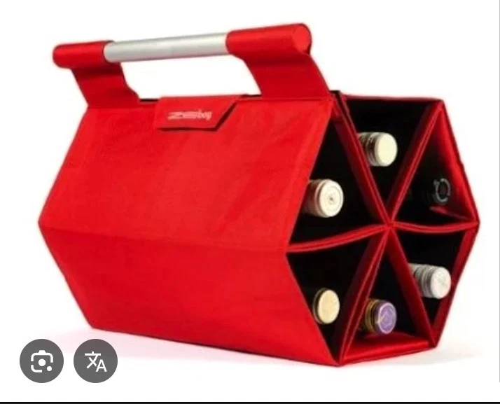 Estuche de transporte de vino ZEbag capacidad para 6 botellas Foto 1 de 3