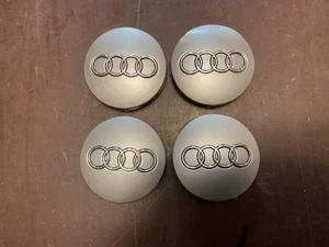 Set Of Four, Audi Center Caps, 68mm/2.68” Outer. #4b0 601 170 - Picture 1 of 7