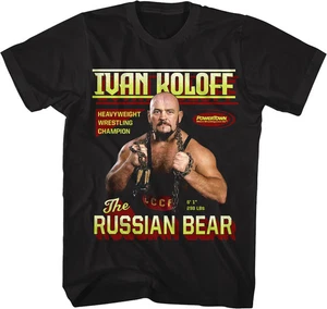 WWE The Russian Bear Ivan Koloff T-Shirt - Foto 1 di 4