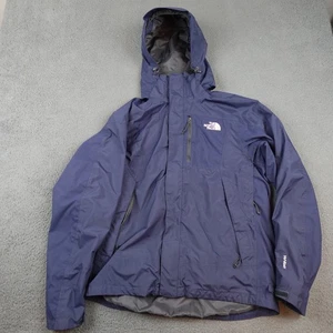 Giacca North Face uomo blu medio HyVent con cappuccio impermeabile 3 in 1 shell sci - Foto 1 di 14