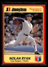 1991 Jimmy Dean Nolan Ryan #24 Texas Rangers