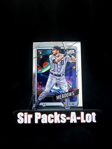 2024 Topps Cosmic Chrome Baseball Parker Meadows Rookie #127 Detroit Tigers - Picture 1 of 2