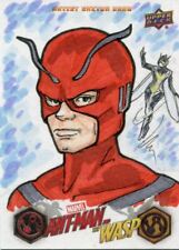 Antman And The Wasp Sketch Card By Ashley Villers