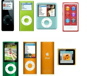 Apple iPod Nano All Generation 1st 2nd 3rd 4th 5th 6th 7th 2GB 4GB 8GB 16GB - Picture 1 of 1