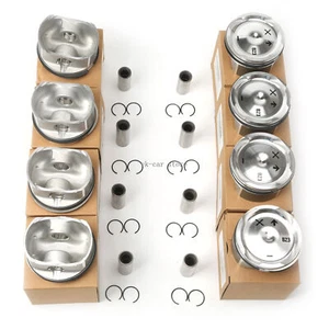 Pistons & Rings Kit Φ93mm Fit For 03-06 Porsche Cayenne 4.5T Turbo 94810303169 - Picture 1 of 11