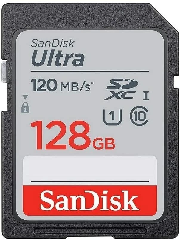 SanDisk Ultra 128 GB SDHC SDXC SD Class 10 120MB/s Memory Card SDSDUN4-128G - Image 1 of 1
