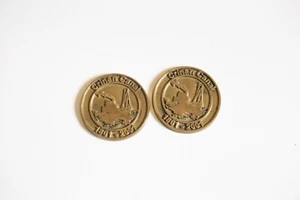 Crinan Canal 1801-2001 Medallion Set of Two - Bild 1 von 3