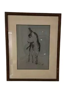 Original Artwork of Donkey by Kuri – Framed - Picture 1 of 10