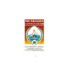 Nicaragua 1994 -  Baseball World Championship - Single Stamp - Scott #2038 -MNH