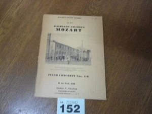 No.971 MOZART Piano Concerti No. 4-6 / KALMUS Study Score - Picture 1 of 13