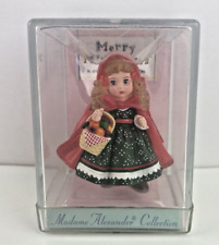Hallmark Merry Miniatures Madame Alexander Little Red Riding Hood Doll 1991