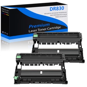 2PK DR830 DR-830 Drum Unit Compatible Brother DCP-L2640DW HL-L2400D HL-L2405W - Picture 1 of 9
