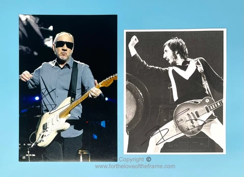 Pete Townshend Signed Autograph Music Memorabilia The Who Photo X 2 & COA Cover