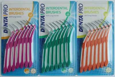 Interdentalbürsten 21 Zahnzwischenraumbürste Zahn Zwischenraum Dental Bürsten - Bild 1 von 4