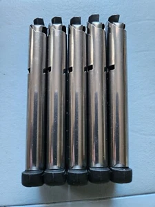 1911 , COMPACT mag, magazine, 5 Stainless, 7 shot 1/4" base pad ,USA, .45 cal. - Picture 1 of 5
