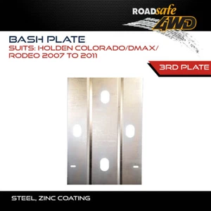 Roadsafe 4WD Bash Plate Fits Holden Colorado Dmax Rodeo 2007-2011 3rd Plate - Picture 1 of 1