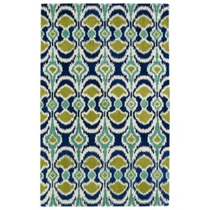 Kaleen Rugs GLB03 Global Inspiration Area Rug, Blue, 2'x3' - GLB03-17-23 - Picture 1 of 1