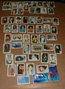 1986 Dandy Rock'n Bubble Near Set Simply Red Murphy Sting Whitney Queen Wax Pack - Picture 1 of 7