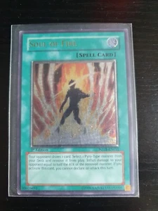 Yugioh - Soul Of Fire - FOTB-EN031 - Ultimate Rare - 1st Edition - LP - Picture 1 of 3