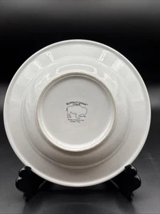 Lot Of 2 Buffalo China By Oneida 9” Rimmed Bowl Vintage Very Heavy - Picture 1 of 7