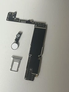 Broken iPhone 8 Plus 64gb Unlocked Motherboard Logic Board Home Button - Zdjęcie 1 z 2