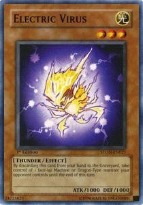 YuGiOh Electric Virus STON-EN021 Common Englisch NM 1st - Bild 1 von 2
