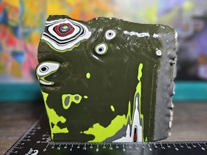 Genuine Fordite Jewelry Grade Rare Motor City Agate Blanks/Cabbing - Picture 1 of 8