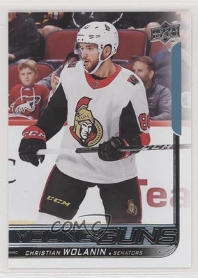 2018-19 Upper Deck Young Guns Christian Wolanin #460 Rookie RC - Image 1 of 2