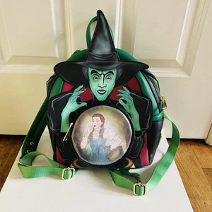 NEW WITH TAGS! Loungefly Warner Bros Wizard Of Oz Wicked Witch Dorothy Backpack - Picture 1 of 10