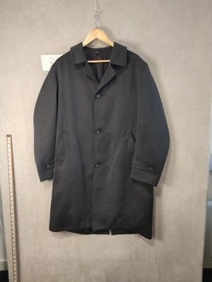 Wellington Executive Wool Blend Vintage Coat Grey Peaky Blinders Men Large 46-48 - Image 1 of 4