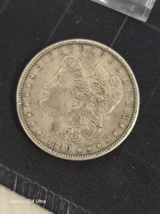 1890-S Morgan Silver Dollar 90% Silver - Picture 1 of 4